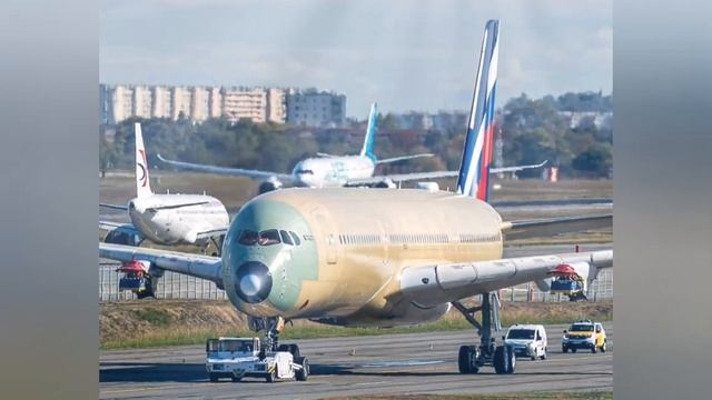 Airbus A-350-900 А/К Аэрофлот! В новой ливрее смотреть онлайн