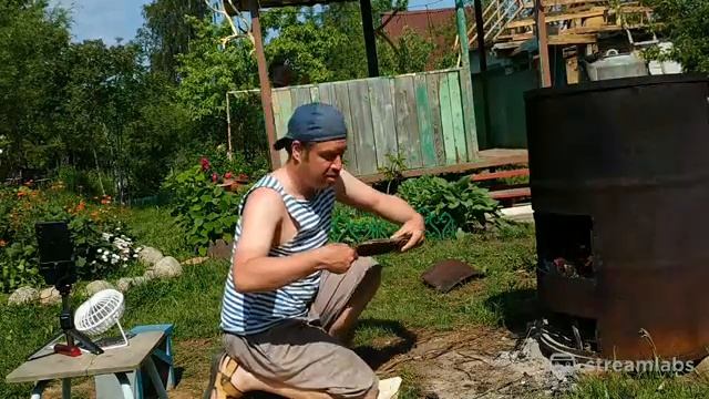 #2 разбор дома на дачном участке / сожжение дров и мусора / стрим fullHD / 1080 смотреть онлайн