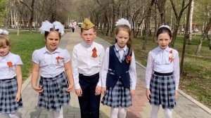 Песня «Десятый наш десантный батальон» в исполнении учащихся  МБОУ ОК «Перспектива»