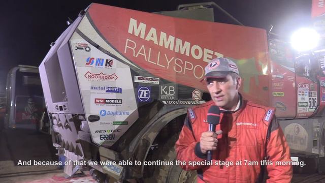 Mammoet Rallysport: Dakar 2017 - stage 4 - interview Martin смотреть онлайн