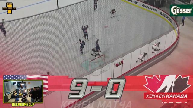 Обзор домашнего турнира по хоккею NHL21 на PS4 - BEERHOMECUP 4