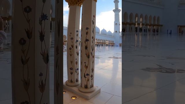 Мечеть шейха Зайда в Абу-Даби #mosque #abudhabi смотреть онлайн