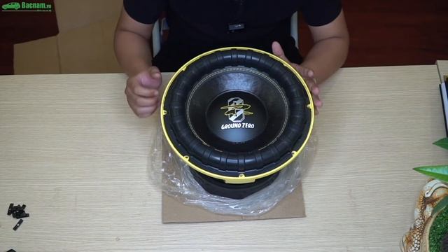 Mở hộp Loa Siêu Trầm hiệu suất cao Ground Zero GZNW 12SPL | Ground Zero made in Germany смотреть онлайн