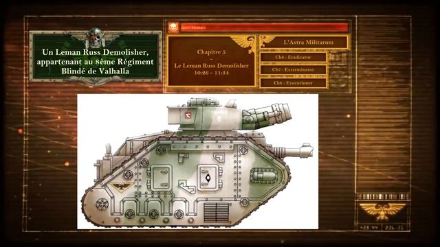 Lore Warhammer 40K - L'Astra Militarum - Le Char Leman Russ смотреть онлайн