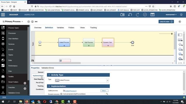 IBM BPM/BAW Sub Process Types vs Linked Process смотреть онлайн