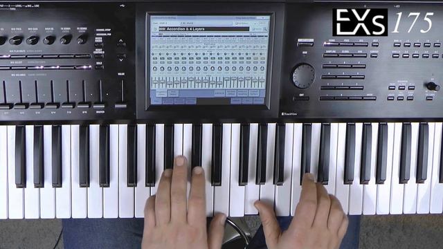 EXS 175 SoP Accordion Combis for Korg Kronos смотреть онлайн