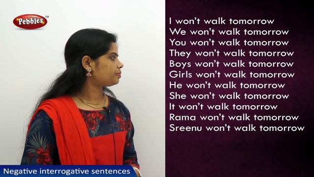Simple future tense - Negative interrogative sentences in Telugu | Spoken English in Telugu смотреть онлайн