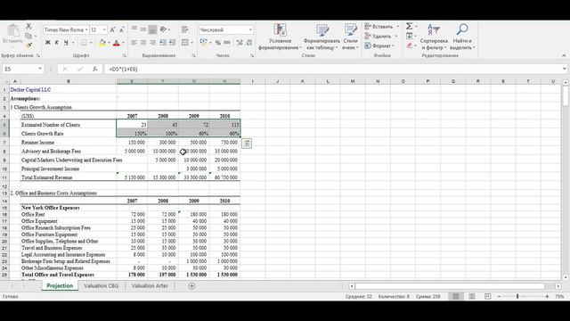Когда финансовая модель не о том! Пример финмодели в Экселе. Почему эта модель бесполезна бизнесу смотреть онлайн
