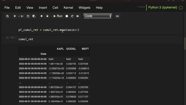 Interactive INVESTMENT PORTFOLIO ANALYSIS with Python and Streamlit смотреть онлайн