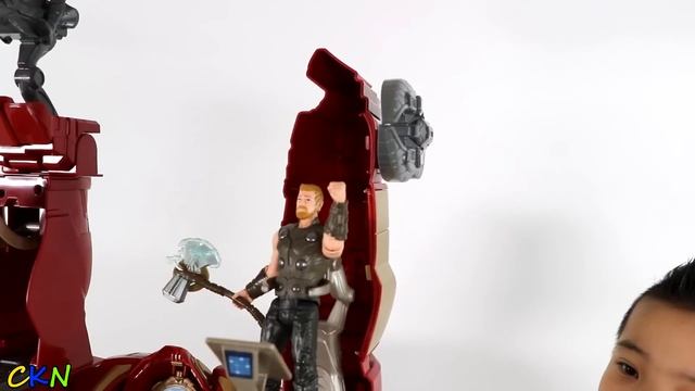 Hulkbuster Ultimate Figure Transforming  Superhero Fun CKN