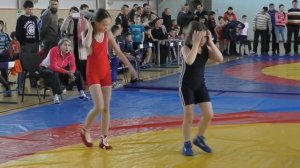 Девочки 37 кг. Респ. турнир по вольной борьбе памяти В.Н. Кочкова. 26.03.2016. г. Ядрин.