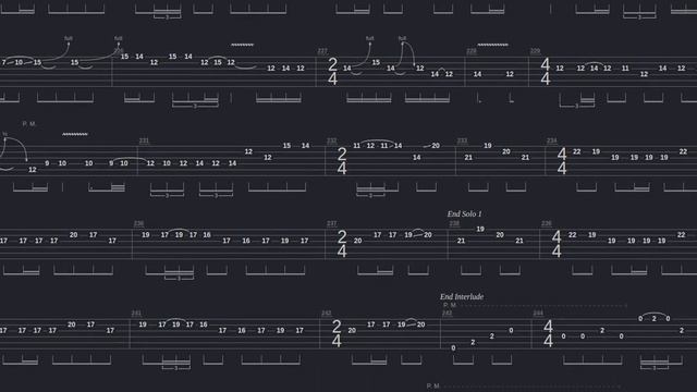 Master Of Puppets S&M Tab by Metallica + Guitar only + Guitar tab смотреть онлайн