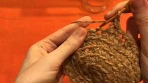 Вязаная ваза из джута. #вязанаяваза#вязаниеизджута#банка #декорбанки#crochet#knitting #handmade#diy