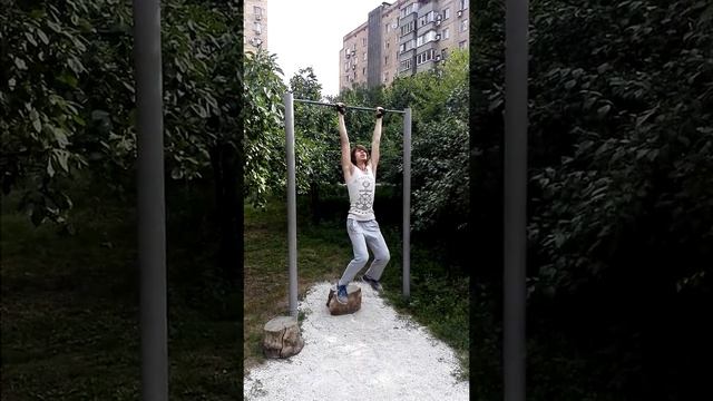 Пятьдесят подтягиваний, в реале. Рекорд. смотреть онлайн