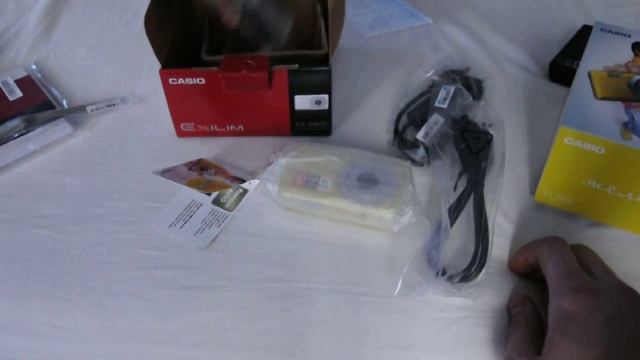 Casio EX-Z800 EX-Z80 Unboxing