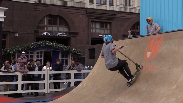 Бровкин Михаил - "Битва на Манежке" профи, экстремальный самокат 20190526 смотреть онлайн