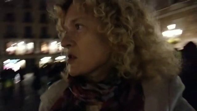 На улицах Барселоны. 9 ноября 2019 г. Перед выборами. смотреть онлайн
