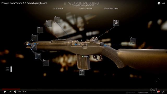 Waffen Analyse: Escape from Tarkov 0.8 Patch #1 - M1A Socom 16 & M14 Familie [deutsch] смотреть онлайн