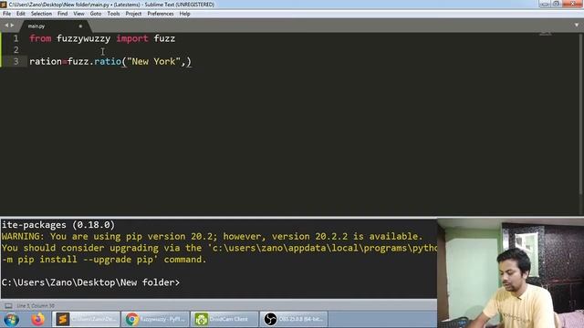 Python String matching using fuzzywuzzy. Fuzzy Logic смотреть онлайн