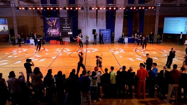 Greek Open 2015 - final world open latino - samba смотреть онлайн