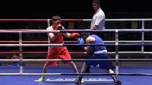 БОКС. Турнир Шопокова-2023. 54 кг 1\8 Бактияр Анас (Казахстан)-Кылымбек Хакимов (Кыргызстан) смотреть онлайн