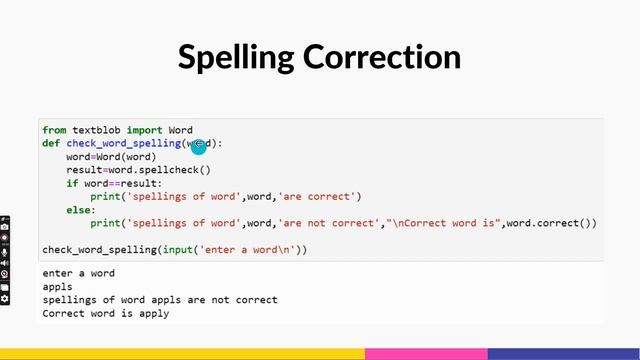 Checking & Correcting Spelling with Python смотреть онлайн