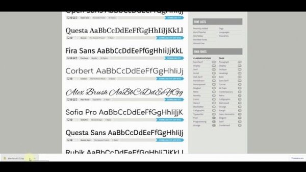 HOW TO DOWNLOAD AND INSTALL FONTS IN ADOBE ILLUSTRATOR. FREE COMMERCIAL USE FONTS