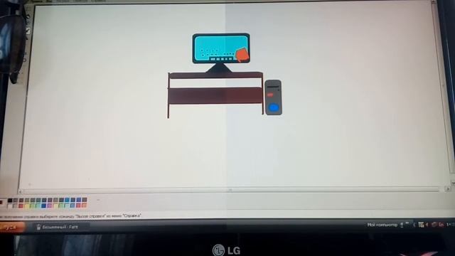 РИСУЕМ КОМПЬЮТЕР В ИГРЕ PAINT смотреть онлайн