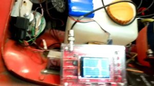 безконтактный индуктивно-ёмкостной датчик для осциллографа