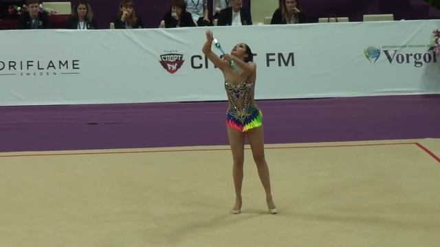 Sinitsyna Yulia, clubs, Grand Prix Qualification, Moscow, 2015 смотреть онлайн