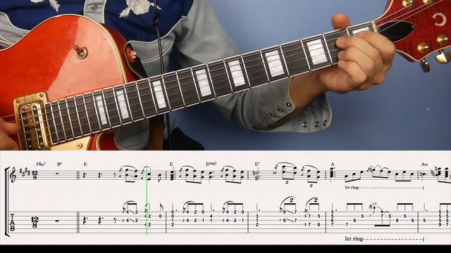 Stray Cats - I won't stand in your way - Guitar solo tab смотреть онлайн