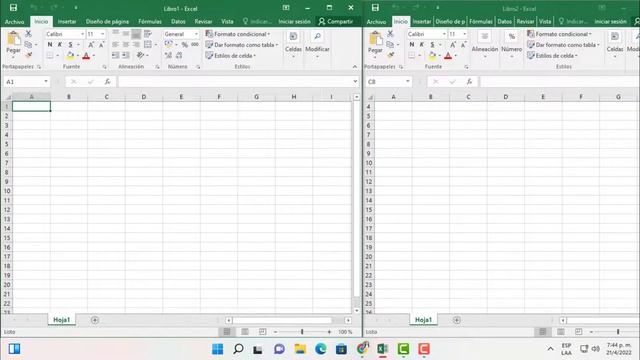 Como Abrir dos archivos de EXCEL en Ventanas Diferentes Windows 10/11 - 2022 смотреть онлайн