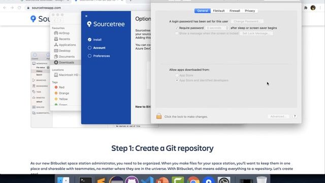 How to Download and Install SourceTree Mac| How to Setup Source Tree| Git tutorial for begineer смотреть онлайн