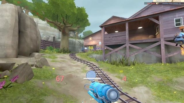 I turned on auto re zoom and this happened (TF2 Highlights) смотреть онлайн