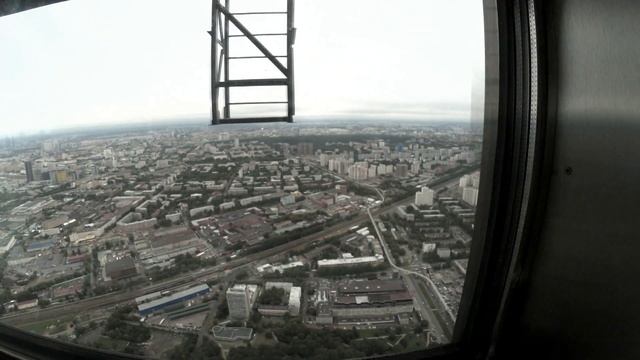 Телебашня Останкино. Timelapse. смотреть онлайн