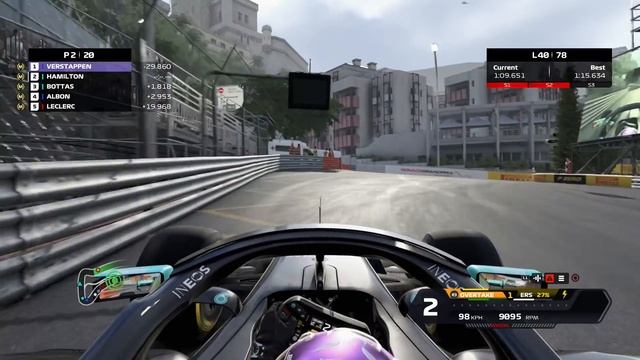 F1 2020 - Let's Make Hamilton 7x World Champion #7: 100% Race Monaco смотреть онлайн