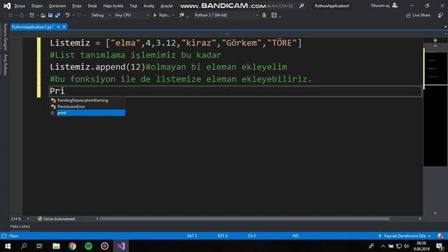 C# Bilgimizle Python'u Test Ettik смотреть онлайн