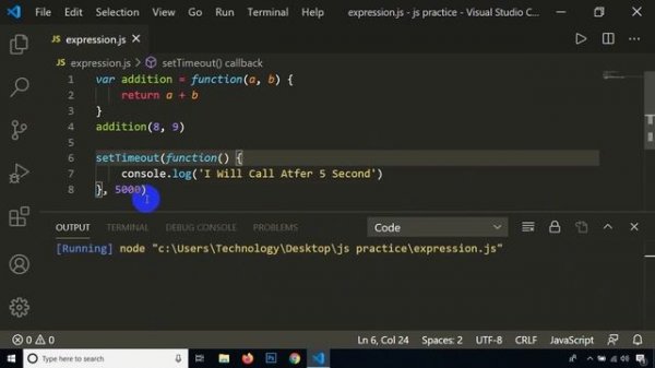 Function Expression - Basic JavaScript Last Class