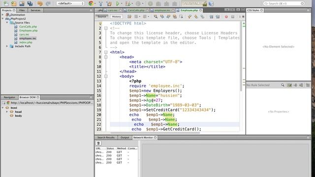 29- php OOP|| class methods الدوال смотреть онлайн