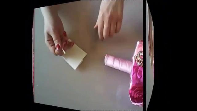 ☀Брошь-букет из атласных лент ☀ Презентация мастер-класса смотреть онлайн