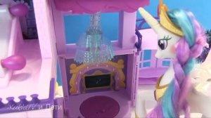 Май Литл Пони, Новый Учитель в Школе Волшебства, Замок Пони Игрушка Мультик MLP