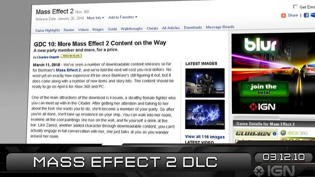 IGN Daily Fix, 3-12: Mass Effect 2 DLC & New Deus Ex смотреть онлайн