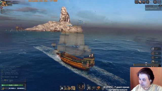 World of Sea Battle - Масштабная онлайн-игра про парусные корабли + PoTBS №68 смотреть онлайн