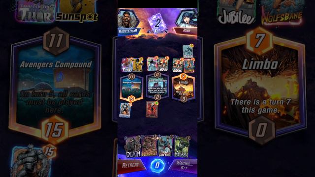 MARVEL SNAP: (GameLog-36) DestroyDeck WAVE+DESTROYER+KNULL&DEATH finish смотреть онлайн