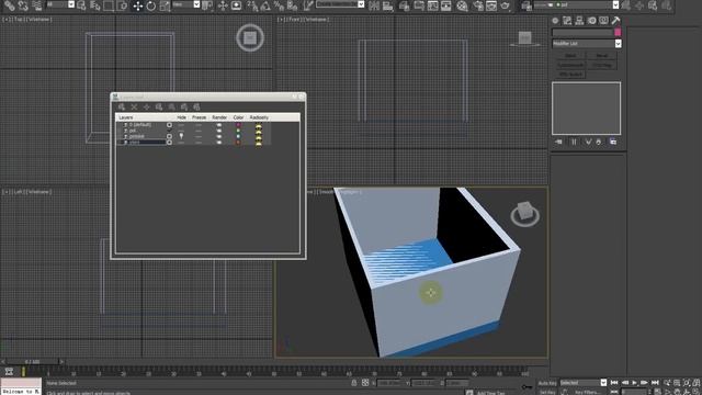 3d max для начинающих урок 2.1 Создание коробки смотреть онлайн