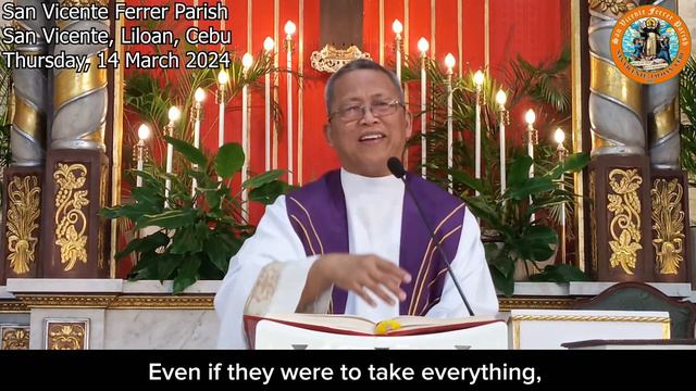 "What is the sign of Idolatry?" | March 14, 2024 Homily with English Subtitle. смотреть онлайн