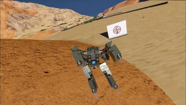 Space Engineers - Atmospheric Mecha Flier Flight Test смотреть онлайн