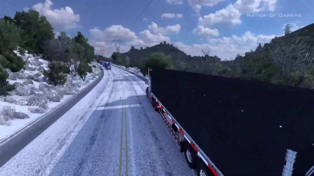 ?? Frosty Winter Weather Extremely for ATS and ETS2 1.41 ? by Grimesmods смотреть онлайн