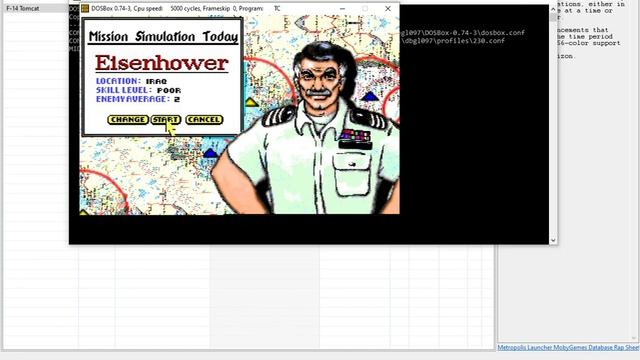 F-14 Tomcat [MS DOS] Some Music on Adlib смотреть онлайн