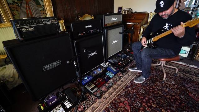 Fender Custom Shop Ancho Poblano Stratocaster Jam - Wizard KT-75 + Marshall JCM800 смотреть онлайн